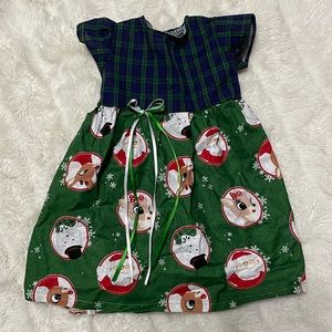 18” doll Rudolph dress